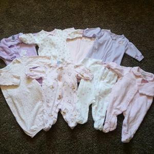 Baby girl 0-3 month lot
